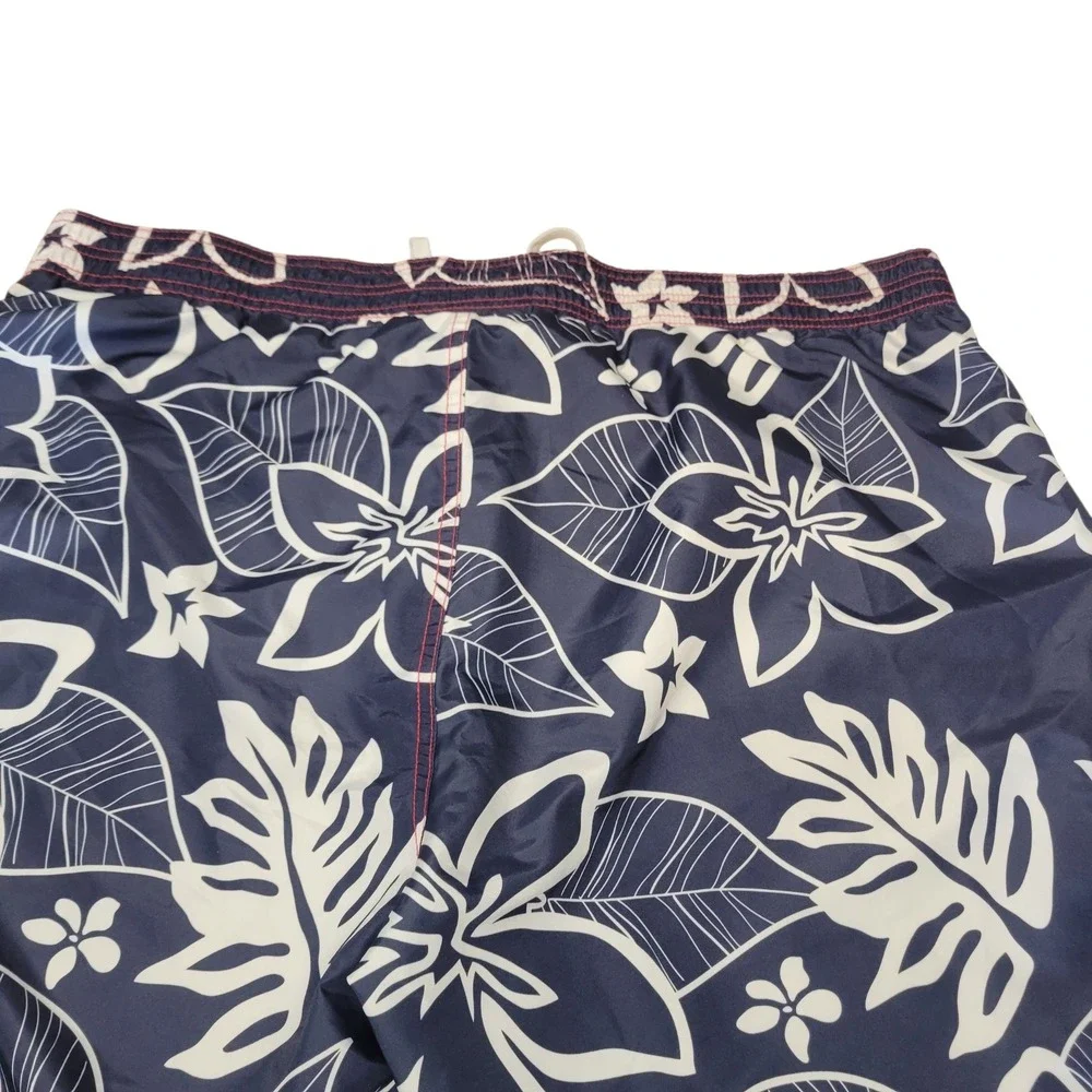 MLB St Louis Cardinals Swim Trunks Mens XL Navy Blue Tropical Board Shorts C716